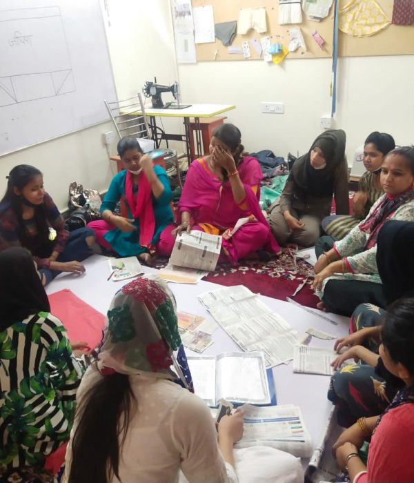 Shanti Devi Mittal foundation - stitching Classes